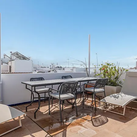 Casa Cielo Azul - En El Corazon De Conil Junto Al Mar Feriehus Conil De La Frontera