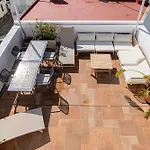 펜션 Casa Cielo Azul - En El Corazon De Conil Junto Al Mar 콘일데라프론테라